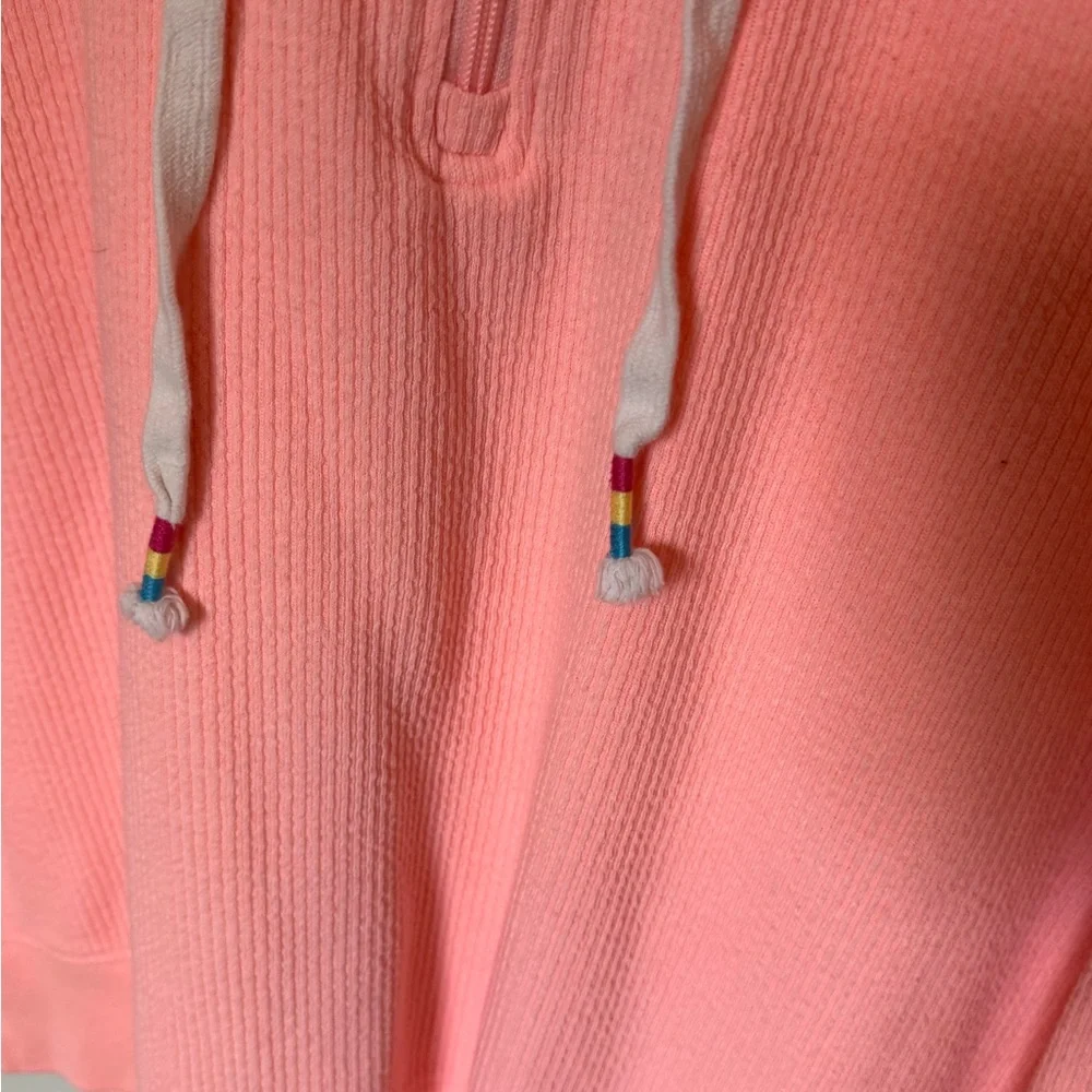 Maurices Coral Pink Hoodie with Drawstrings - Picture 3 of 4